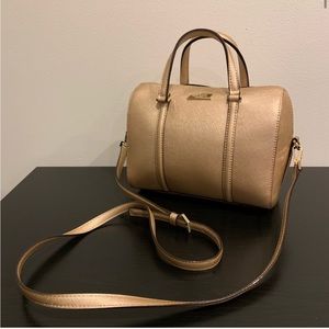 Kate Spade Rose Gold Crossbody Purse